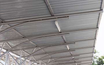 installing Knowle Fields metal roofing